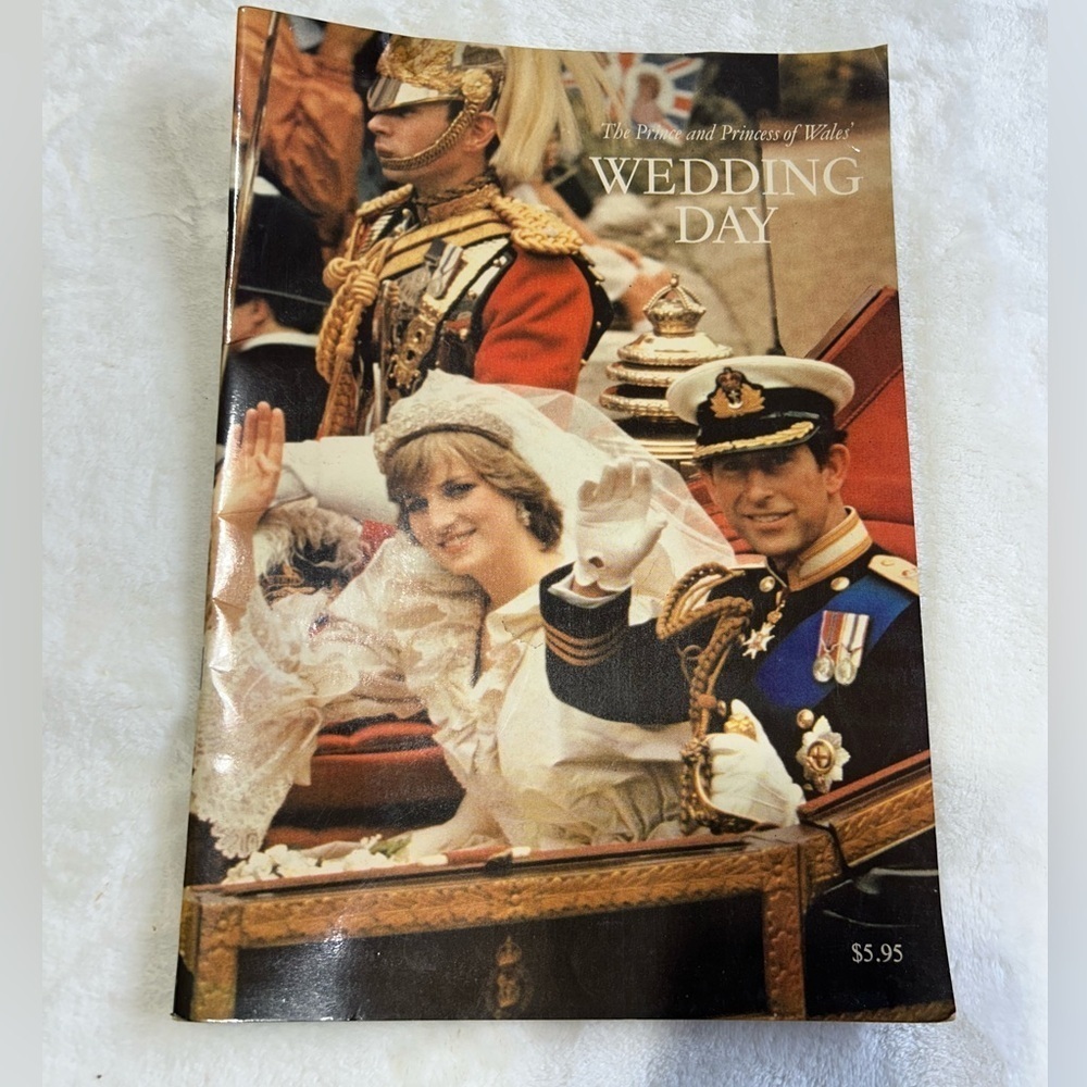 Wedding Day Commemorative Magazine- Prince Charles and Princess Diana